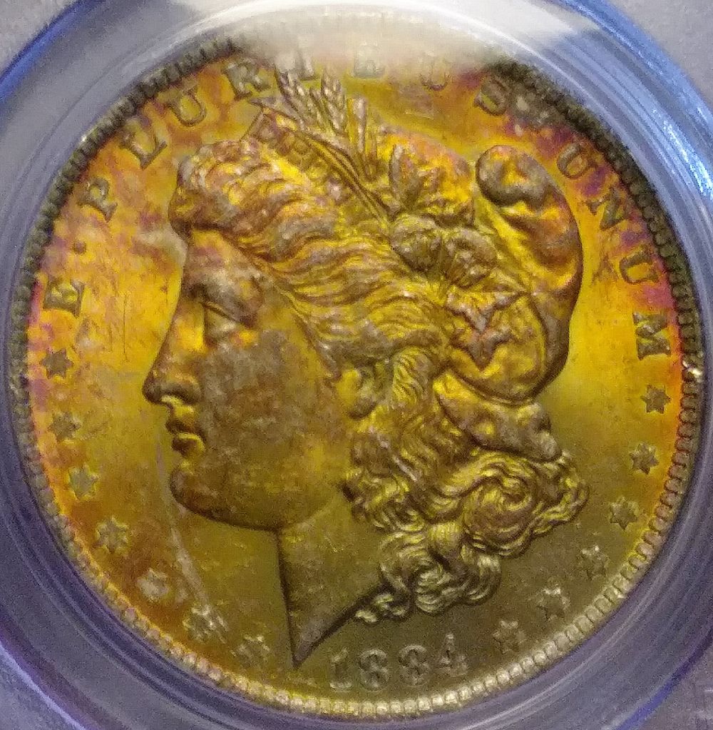 1884-O-Toned-Morgan-Dollar